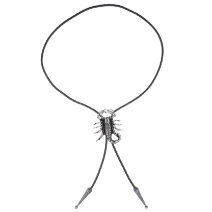 Scorpion Shape Pendant Western Tie - Image 8