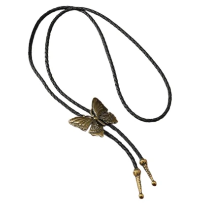 Durable Bolo Tie with Butterfly Pendant - Image 5