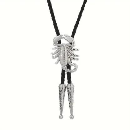 Scorpion Shape Pendant Western Tie - Image 5